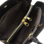 Louis Vuitton Montaigne MM Handbag Noir Black — view 5
