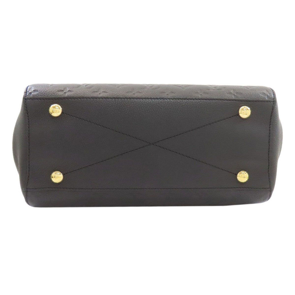 Louis Vuitton Montaigne MM Handbag Noir Black — view 4