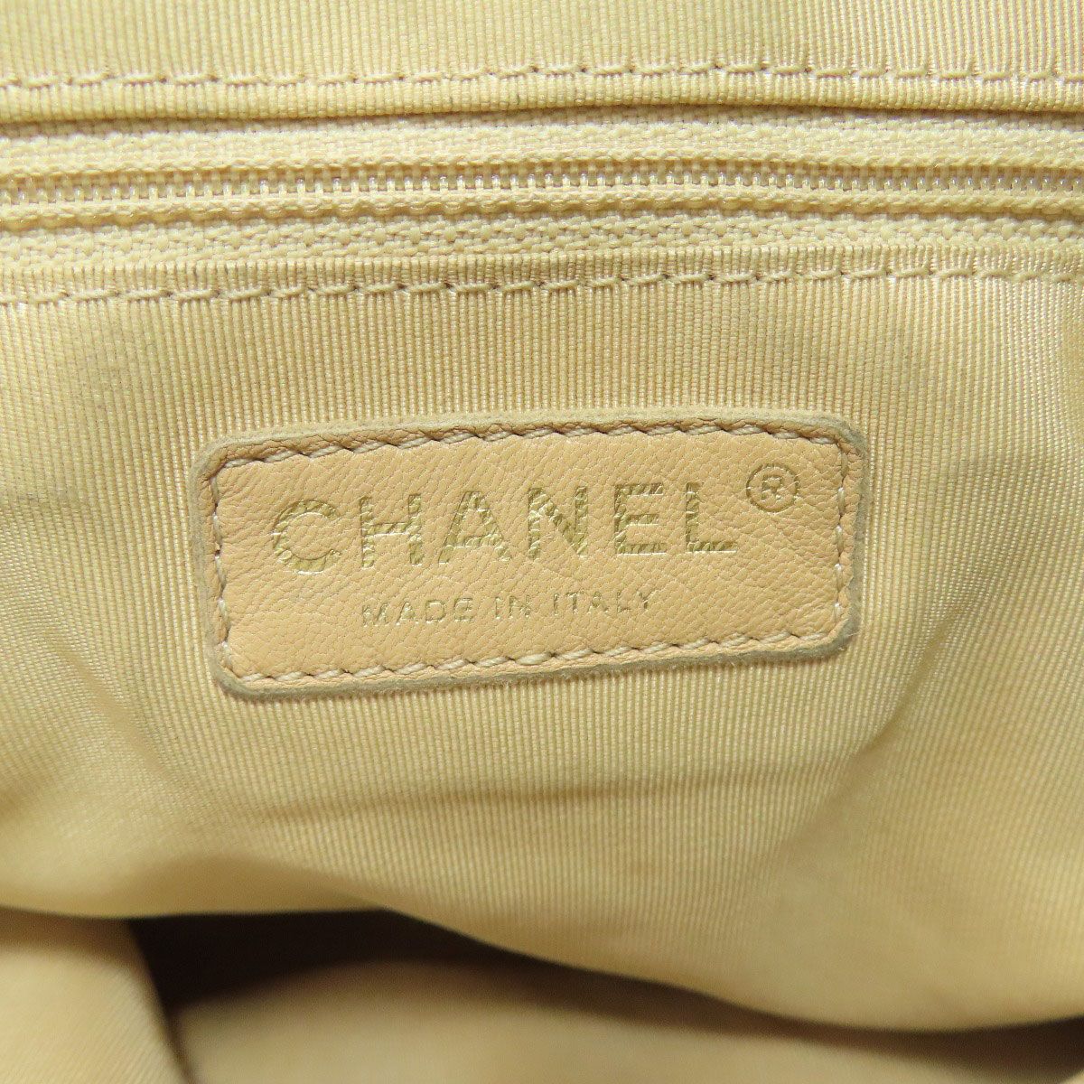 Chanel Quilted CC Logo Gold 2-Way Shoulder Bag Black — view 6