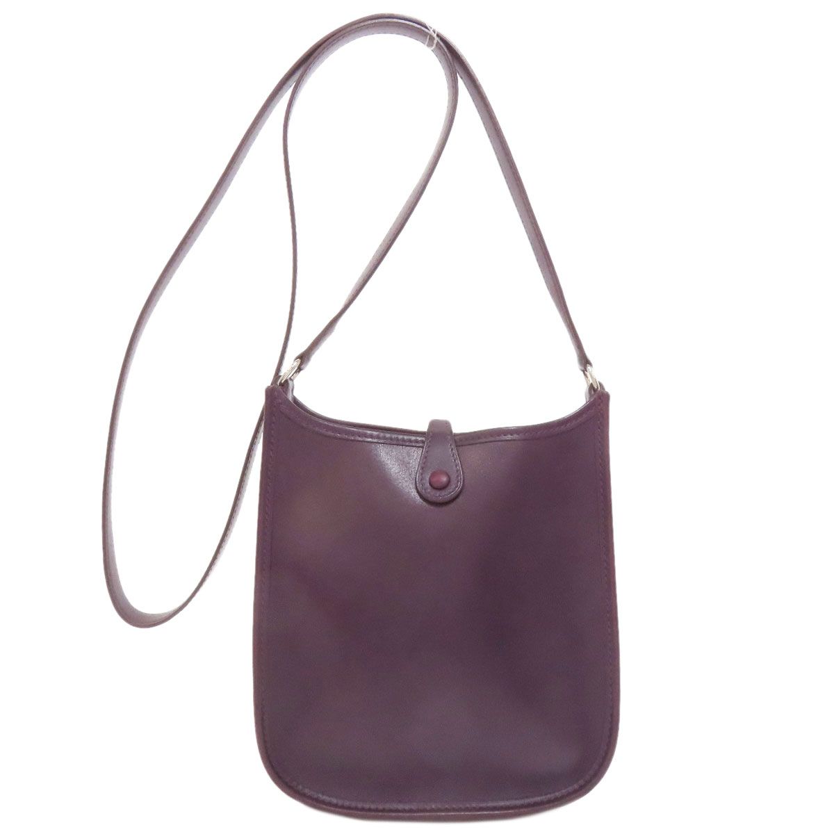 Hermes Evelyne TPM Silver Shoulder Bag — view 2