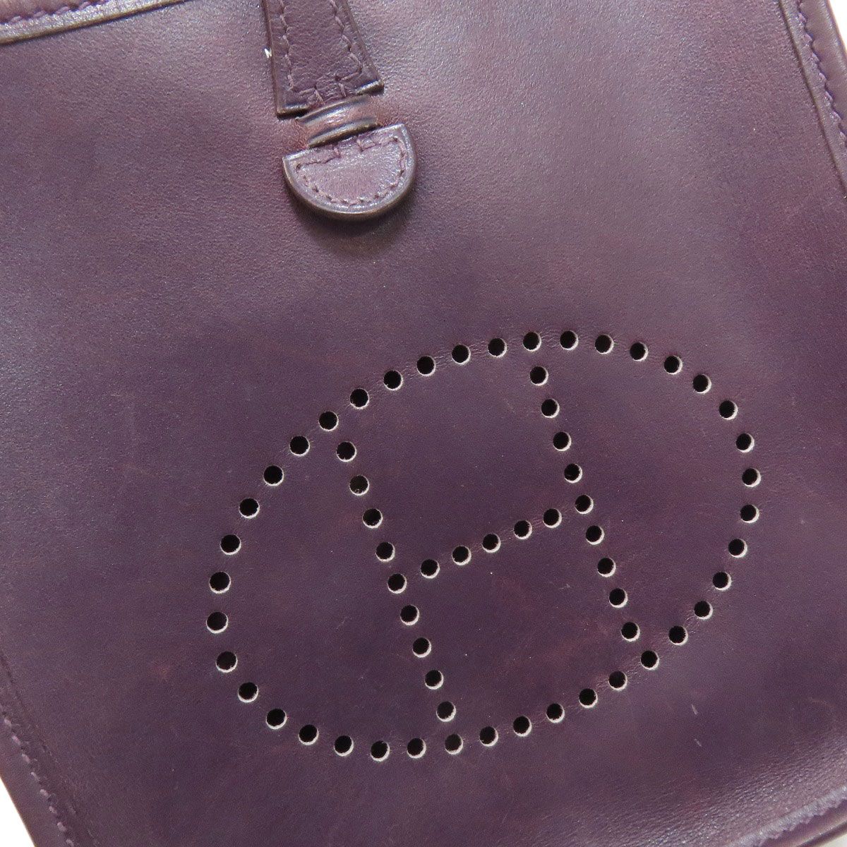 Hermes Evelyne TPM Silver Shoulder Bag — view 8