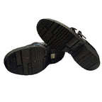 Prada Sport Leather Shoes Monk Strap Wing Tip Bicolor Sneakers 37 Black — view 7