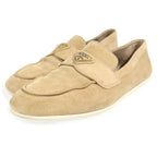 Prada Suede Loafers Beige — view 2