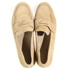 Prada Suede Loafers Beige — view 4