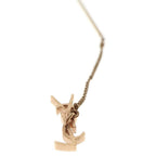 Saint Laurent Yves Cassandra Calf Earrings — view 5