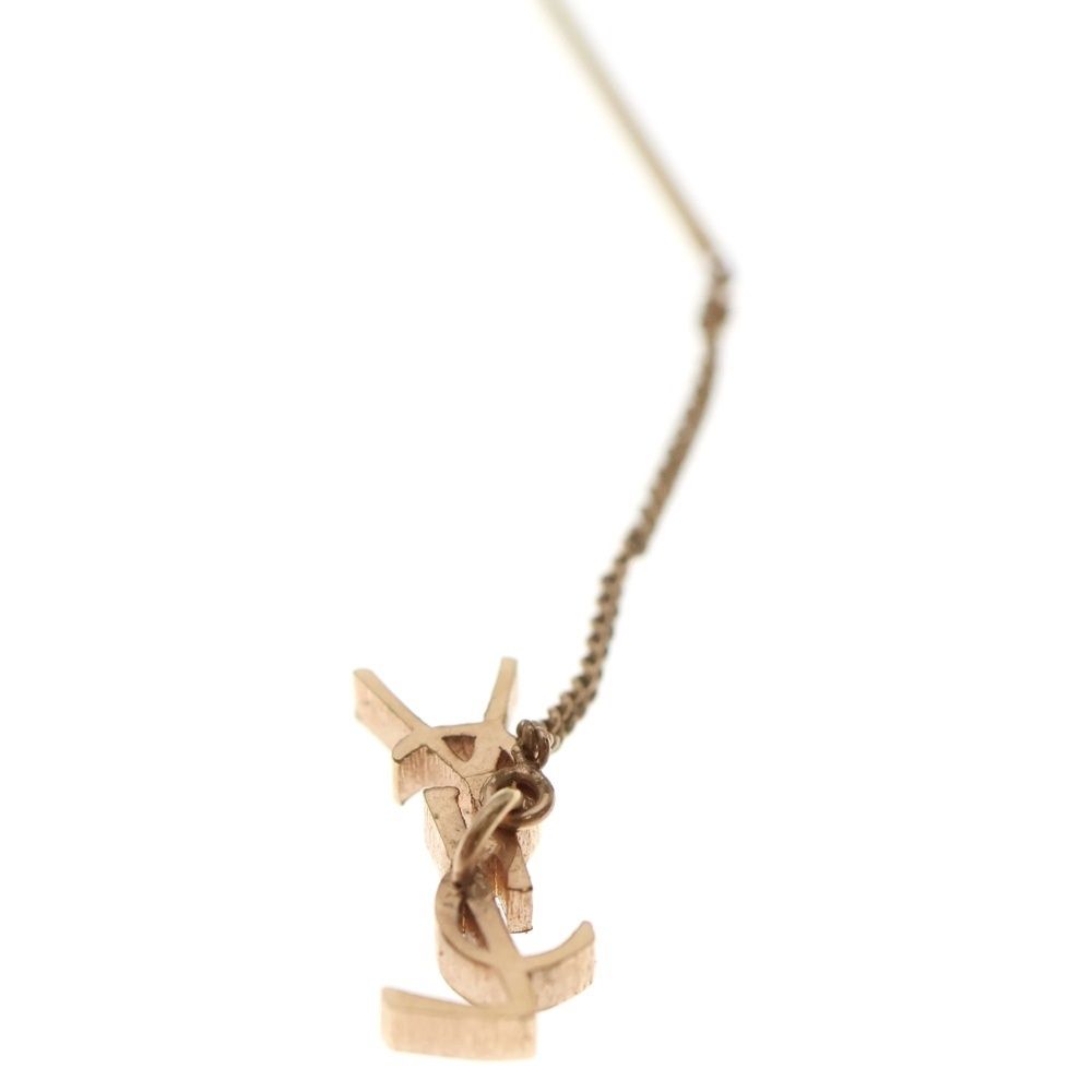 Saint Laurent Yves Cassandra Calf Earrings — view 5