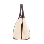 Hermes Garden Party PM Tote Toile Ash Beige Brown — view 4