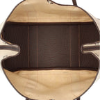 Hermes Garden Party PM Tote Toile Ash Beige Brown — view 6