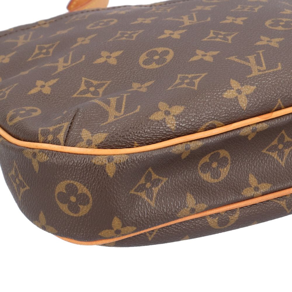 Louis Vuitton Odeon PM Monogram Shoulder Bag Canvas Brown — view 7