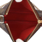Louis Vuitton Mini Pochette Damier Pouch Canvas — view 5