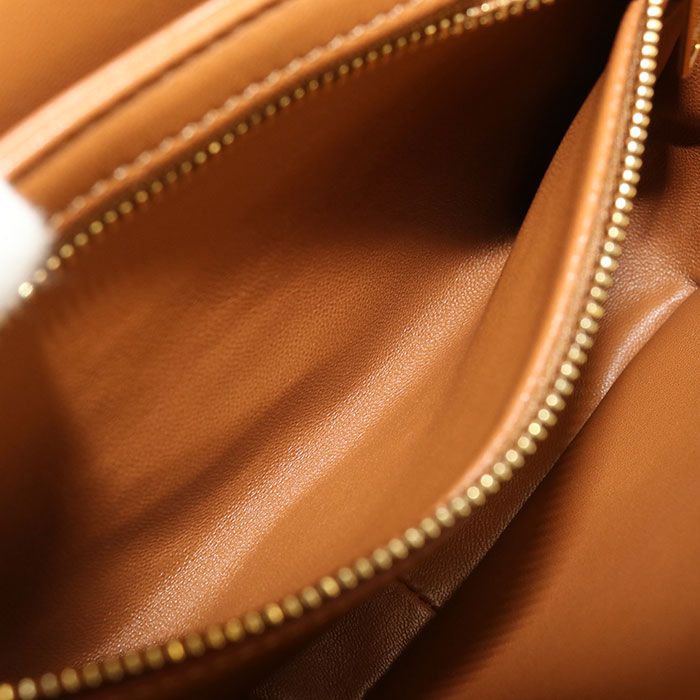 Celine Classic Triomphe Crossbody Shoulder Bag Jacquard Beige — view 5
