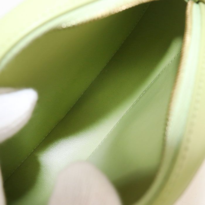 Celine Oval Pass Cuill Triomphe Crossbody Shoulder Bag Leather Green — view 4