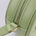 Celine Oval Pass Cuill Triomphe Crossbody Shoulder Bag Leather Green — view 8