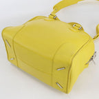 Loewe Amazona 75 2-Way Anagram Handbag Yellow — view 2