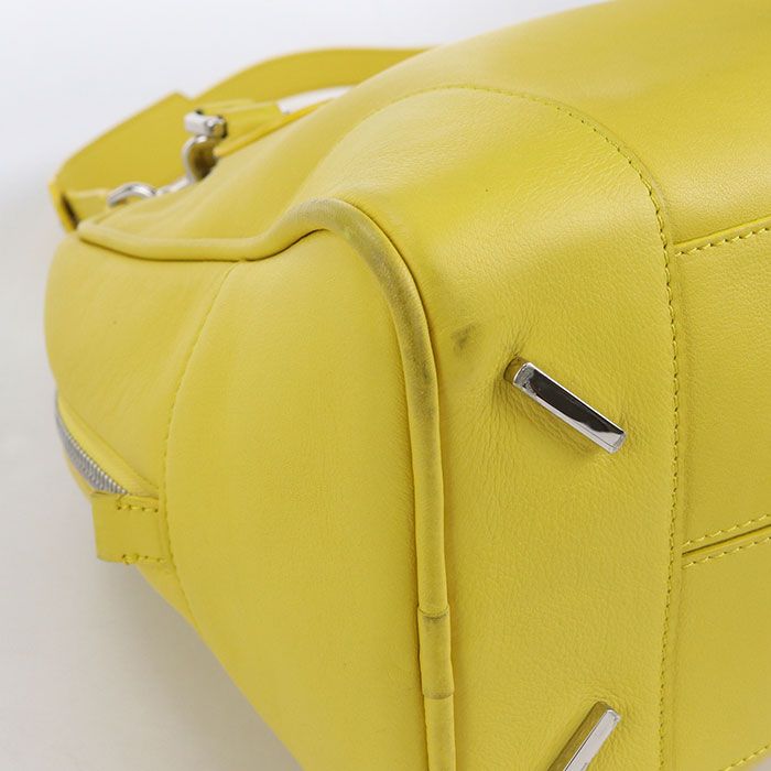 Loewe Amazona 75 2-Way Anagram Handbag Yellow — view 5