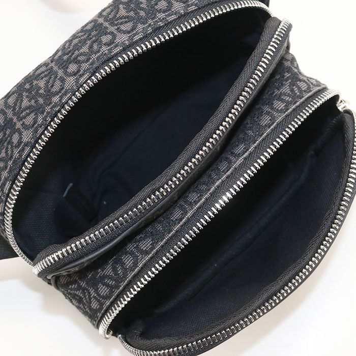 Loewe Camera Bag Anagram Crossbody Jacquard Black — view 4