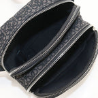 Loewe Camera Bag Anagram Crossbody Jacquard Black — view 4