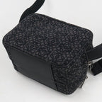 Loewe Camera Bag Anagram Crossbody Jacquard Black — view 2
