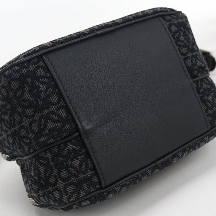 Loewe Camera Bag Anagram Crossbody Jacquard Black — view 6