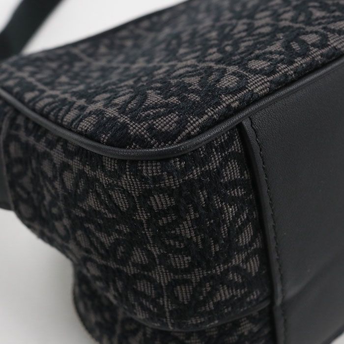 Loewe Camera Bag Anagram Crossbody Jacquard Black — view 5