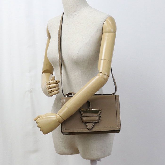 Loewe Barcelona Crossbody Shoulder Bag Brown — view 9
