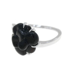 Chanel Camellia Ring Onyx & Diamond 46 — view 4