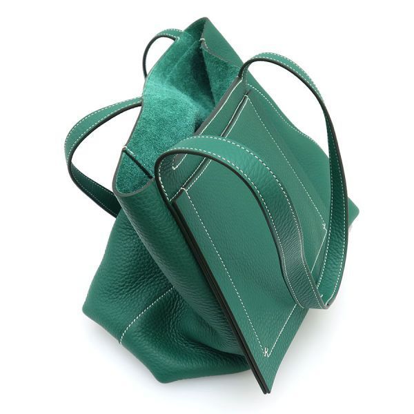 Hermes Cavasserie 31 Suede Green — view 6
