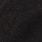 Chanel Cashmere Silk CC Logo Mixed Color Nep Knit Scarf Black — view 3