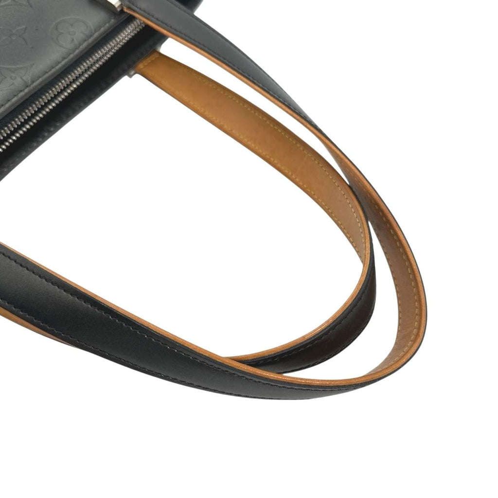 Louis Vuitton Monogram Matte Handbag Stockton Noir — view 6