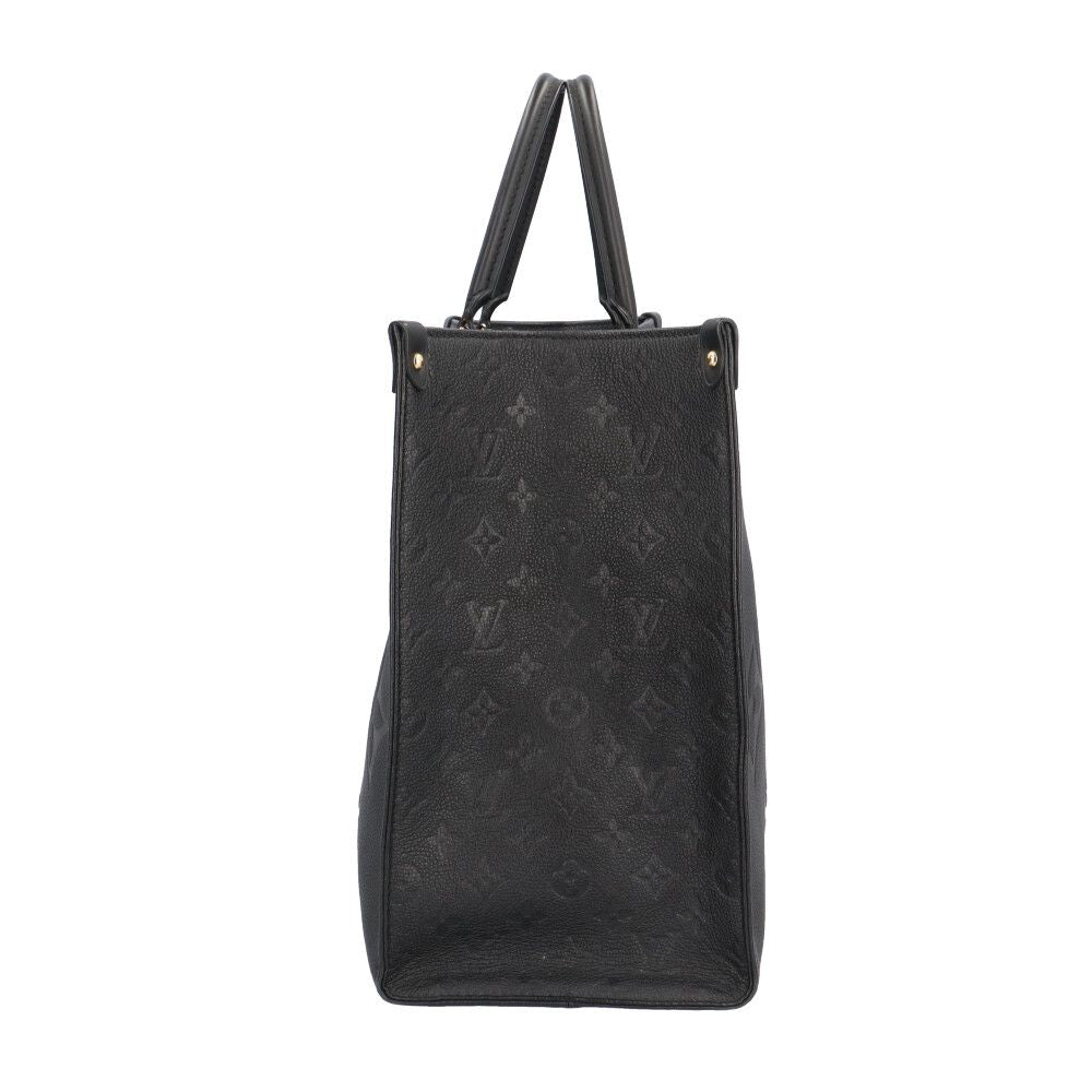 Louis Vuitton Monogram Empreinte Shoulder Bag Black Noir — view 4