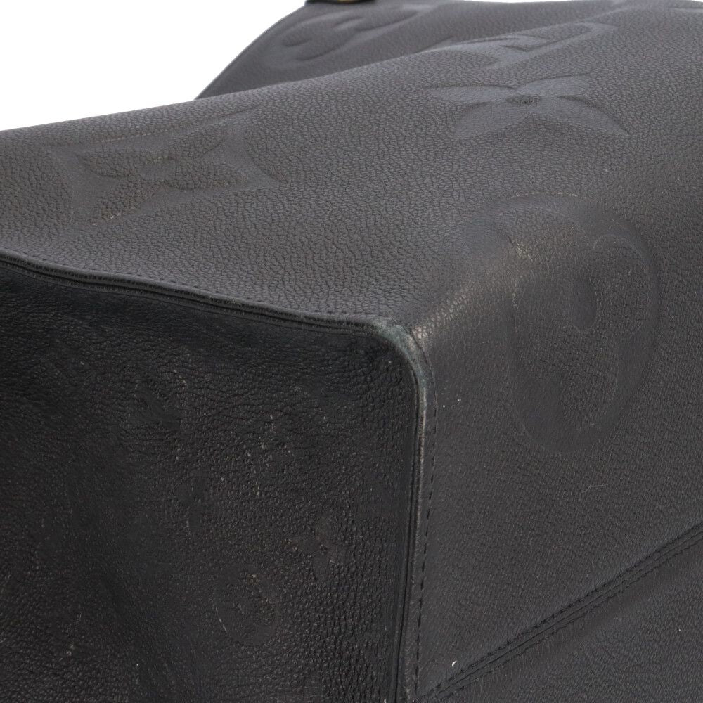 Louis Vuitton Monogram Empreinte Shoulder Bag Black Noir — view 7