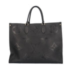 Louis Vuitton Monogram Empreinte Shoulder Bag Black Noir — view 3