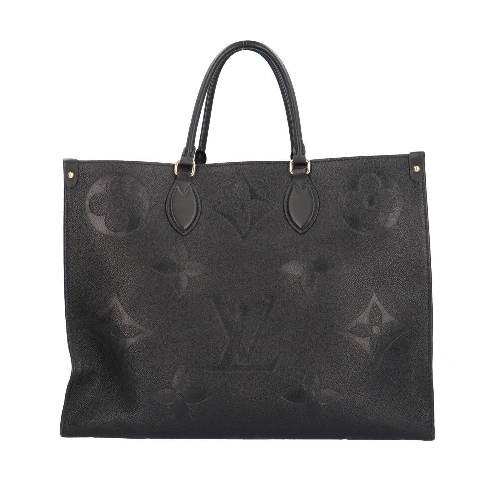 Louis Vuitton Monogram Empreinte Shoulder Bag Black Noir — view 3