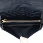 Prada Wallet Nylon Leather Navy Season All Seasons — view 5