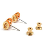 Hermes Earrings Pop Mini Pink Orange Graffiti Lacquer — view 2