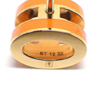 Hermes Earrings Pop Mini Pink Orange Graffiti Lacquer — view 5