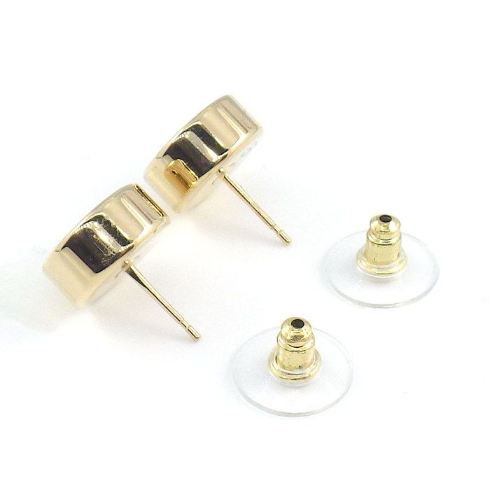 Chanel Earrings CC Logo — view 2