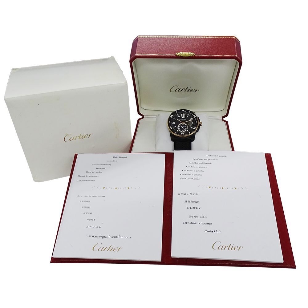 Cartier Watch Caliber Diver Carbon Date Automatic Winding — view 7