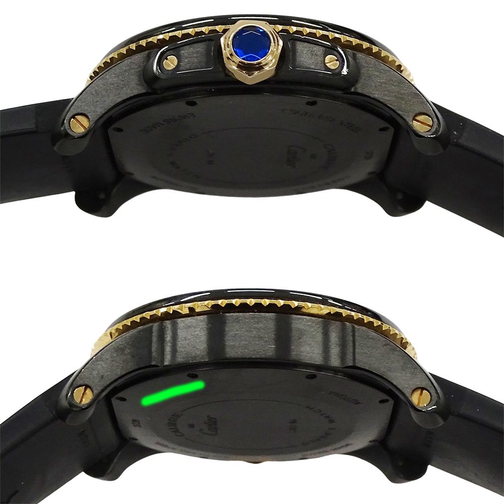 Cartier Watch Caliber Diver Carbon Date Automatic Winding — view 3