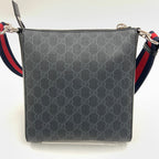 Gucci GG Supreme Small Messenger Bag Black — view 2