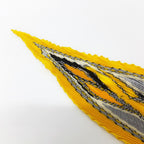 Hermes Carre Plisee Yellow Silk Pliss Scarf — view 7