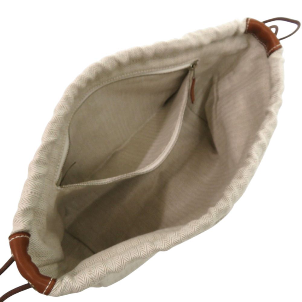 Hermes Fulvi 25 in Cotton Beige Pouch — view 6
