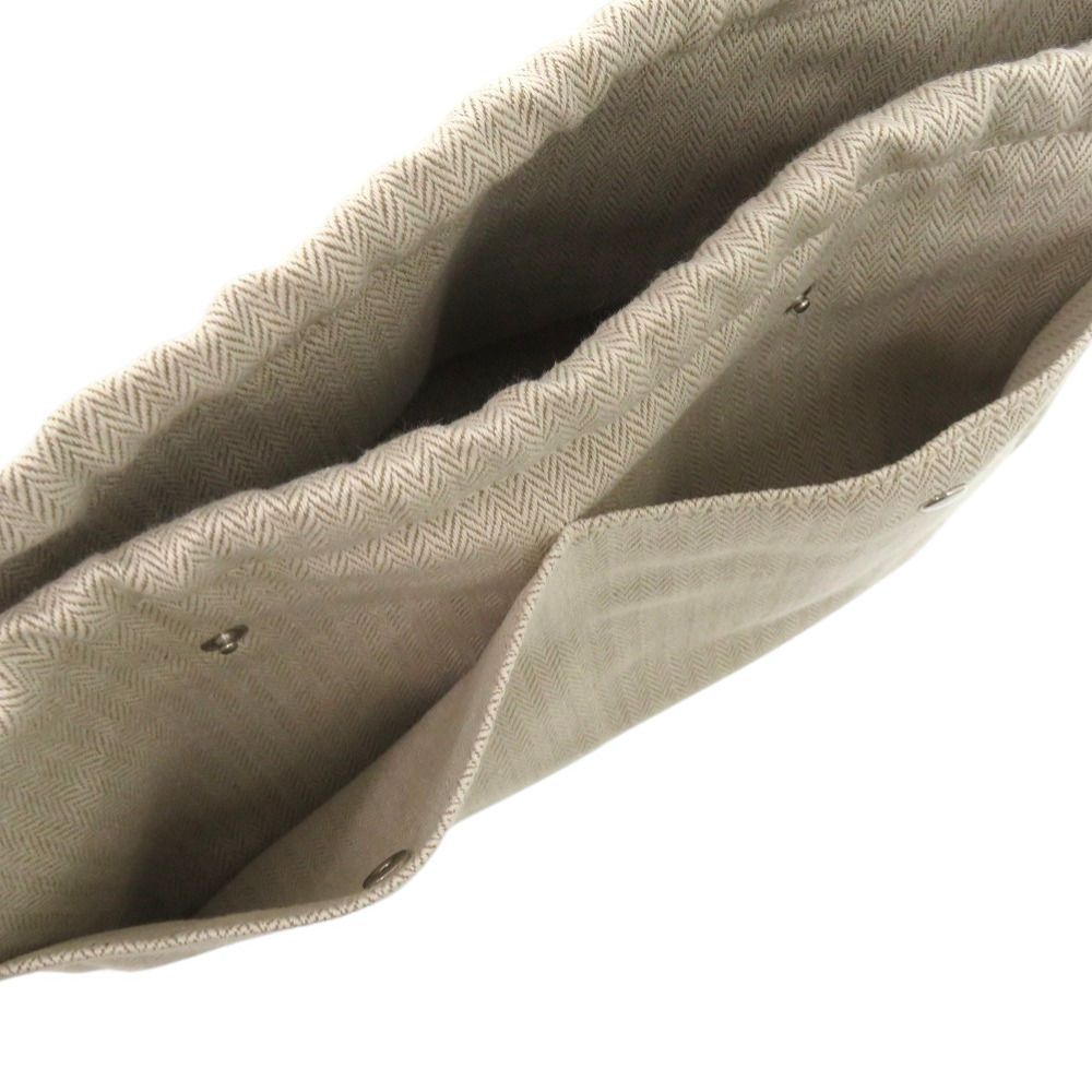 Hermes Fulvi 25 in Cotton Beige Pouch — view 8