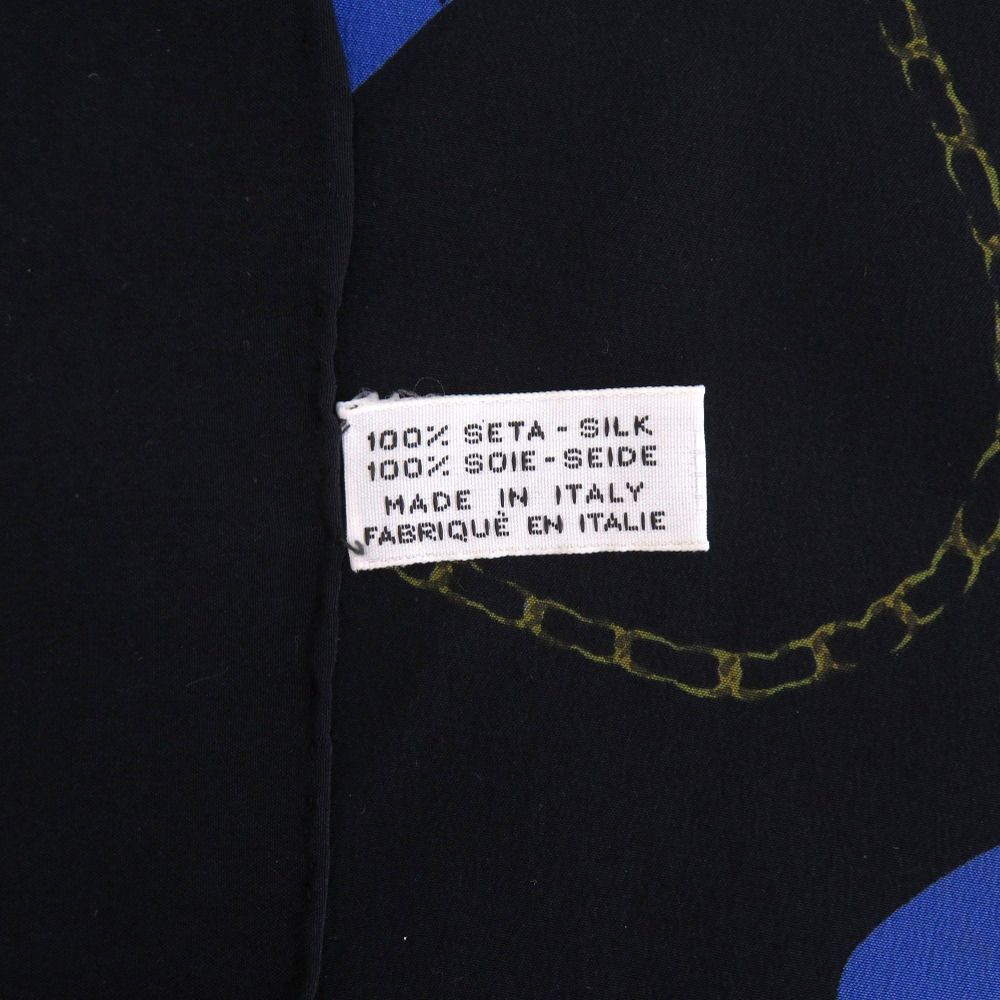 Chanel Mademoiselle Silk Black Scarf — view 3