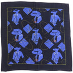 Chanel Mademoiselle Silk Black Scarf — view 2