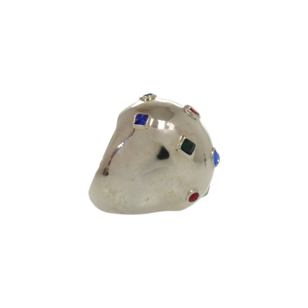 Louis Vuitton Planet Strass Cocktail Ring Metal Rhinestone Silver Silver-multicolor — view 5