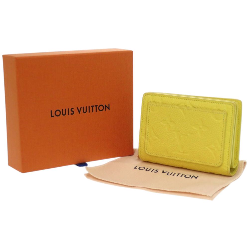 Louis Vuitton Portefeuille Empreinte Monogram Yellow Bifold — view 2