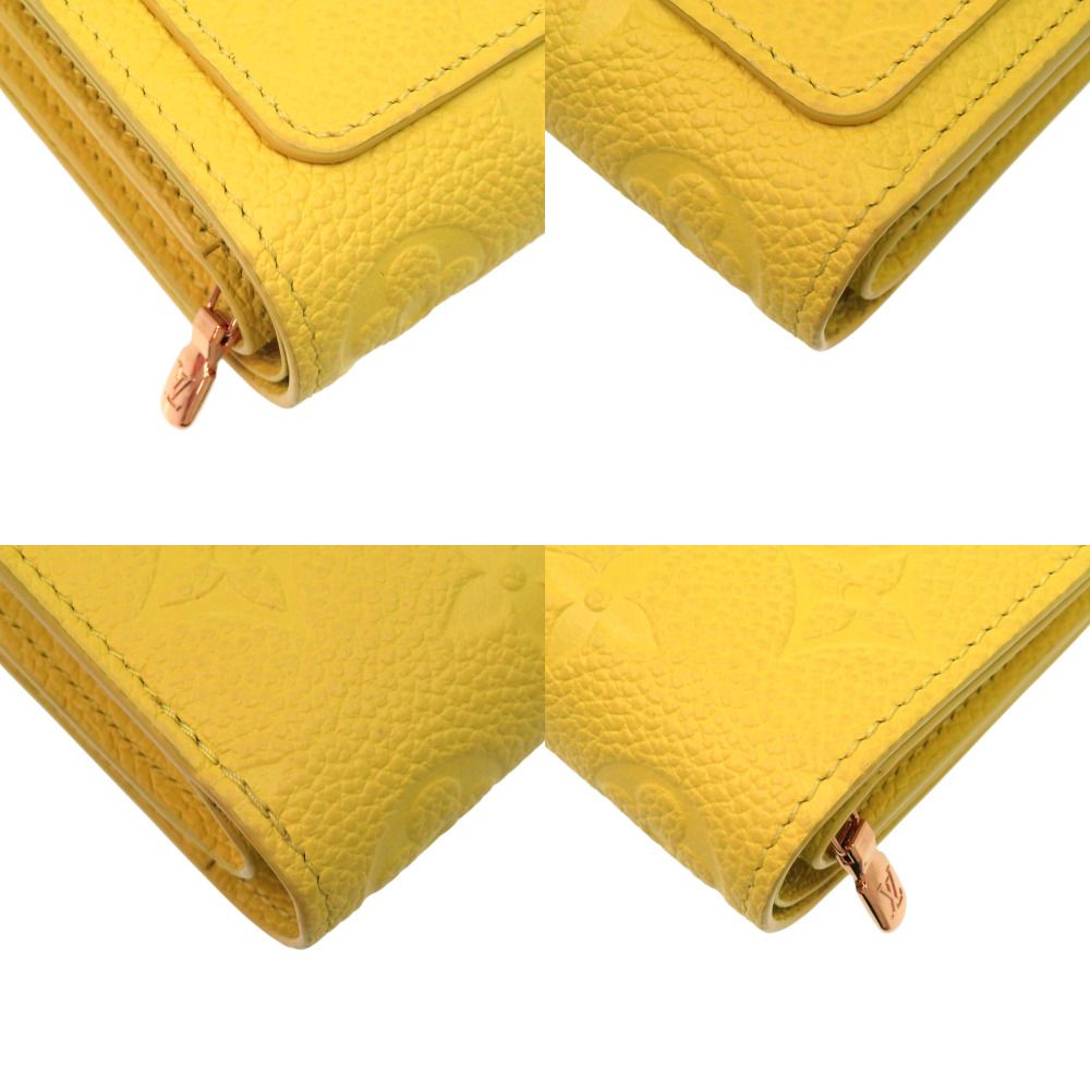 Louis Vuitton Portefeuille Empreinte Monogram Yellow Bifold — view 5