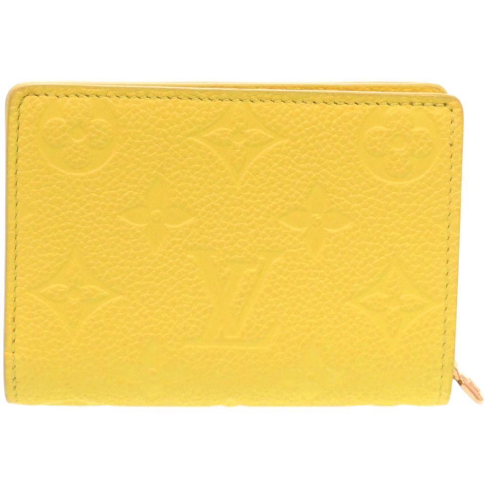 Louis Vuitton Portefeuille Empreinte Monogram Yellow Bifold — view 3