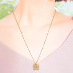 Celine Nightfall Necklace Metal Strass